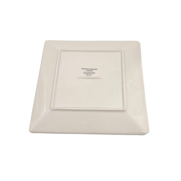 St Nicholas Square Tis the Season 10.25” Square Dinner Plate Christmas Tree - Picture 5 of 6